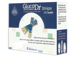 Gluco Dr Blood Glucose Tes Strip AGS Isi 50