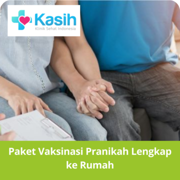 Vaksinasi Pranikah Lengkap ke Rumah